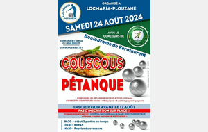 Couscous Pétanque 2024