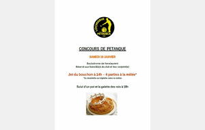 Concours Galette des Rois 2025