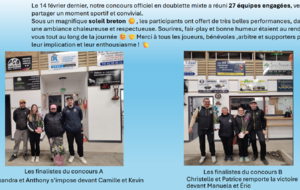 Doublette mixte 14 février