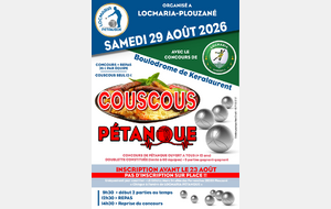 Couscous pétanque 2026