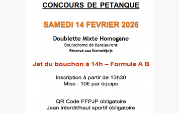 Doublette mixte 14 février