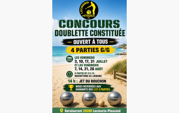 Concours juillet et aout