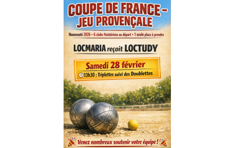 Coupe de France jeu provençal