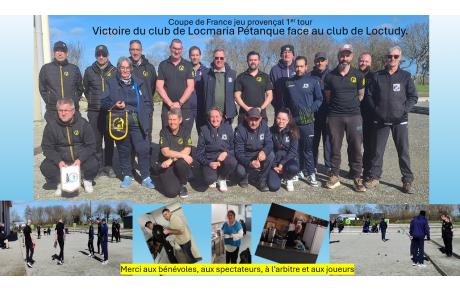 Résultat coupe de France jeu provençal